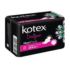 Kotex Maxi Super With Wings - Pack of 8