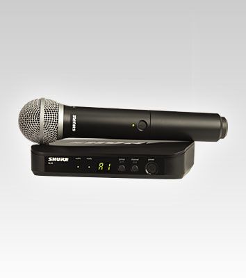 Shure BLX Wireless Handheld Microphone System - BLX24E/PG58-Q25