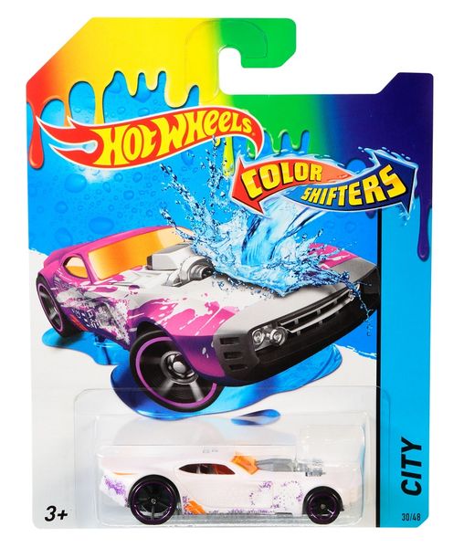 Hot Wheels Color-Shifters 1:64 Scale Vehicles , Change Color With Water-Blind Box