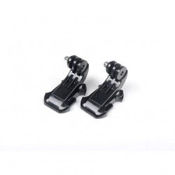 Rayne J Hook Mount x 2 For Action Cameras - Black (RYN-12)
