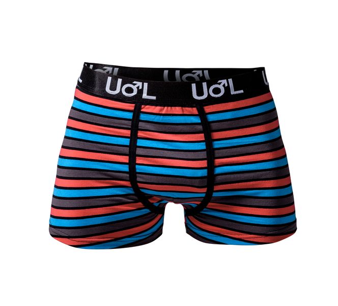 Undeez Online Men's Weekender Blues &amp; Red Stripe image