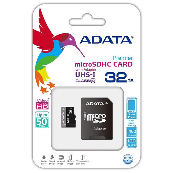Adata 32GB Micro SDHC C10