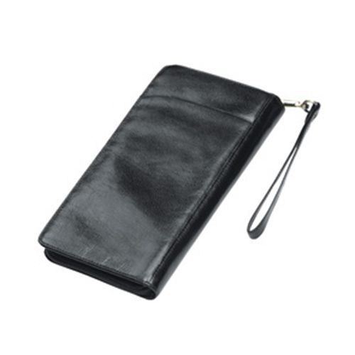 Adpel Bon Voyage Zipper Travel Wallet - Black