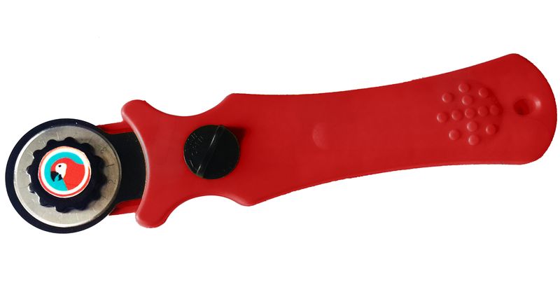 Parrot Craft Knife Rotary Cutter Plastic Red
