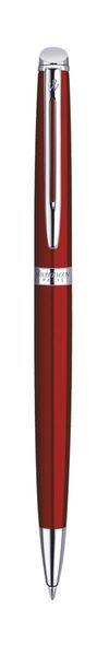 Waterman Hemisphere Metallic Red with Chrome Trim Ballpoint Pen