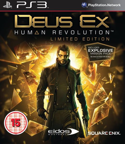Deus Ex: Human Revolution Limited (BBFC) (PS3)