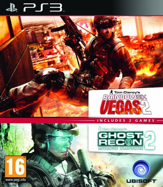 Rainbow Six Vegas 2 And Ghost Recon Advanced Warfighter 2 (Double Pack) (PS3)