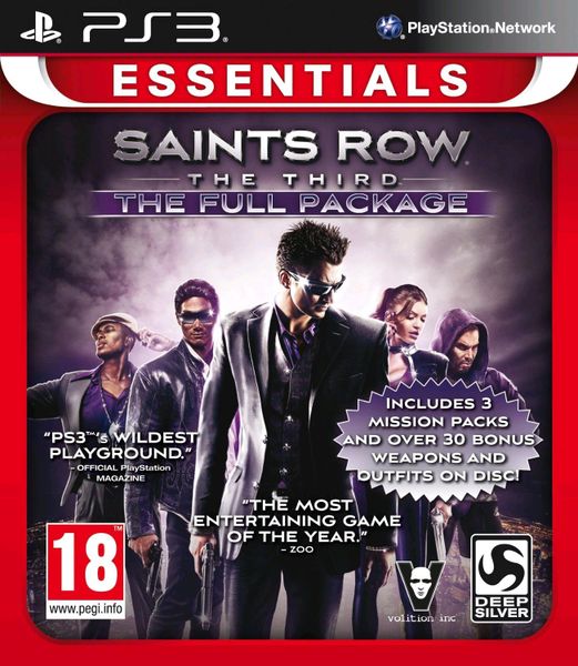 Saints Row: The Third - The Full Package (Essentials) (PS3)