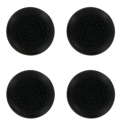 TPU Thumb Grips - Black (Assecure) (PS4)