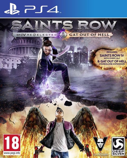 Saints Row IV (4): Re-elected &amp; Saints Row: Gat out of Hell (PS4)