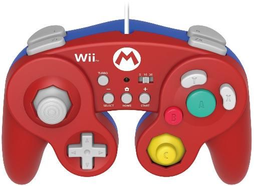HORI - Nintendo Licenced Super Smash Bros. Controller (Mario) (Wii-U)