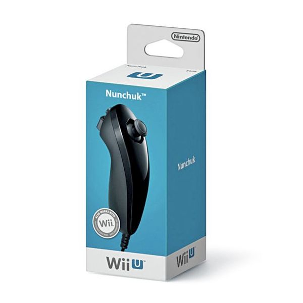 Nintendo Nunchuck Controller in Black (Wii-U)