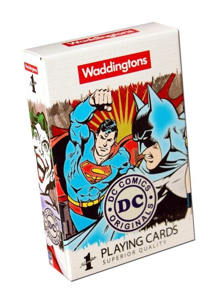 Waddington's DC Superheroes Retro Playing Cards