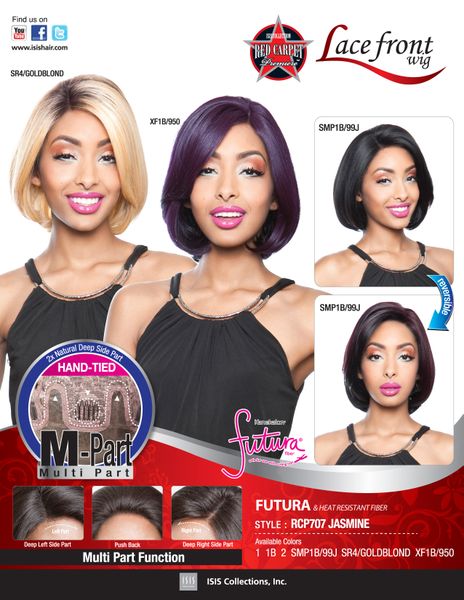 The Mane Concept Red Carpet Jasmine Wig - Colour 2/30/33