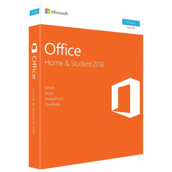 Microsoft Office Home and Student 2016 - Medialess Keycard