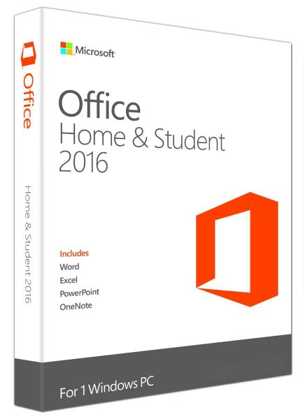 Microsoft Office Home and Student 2016