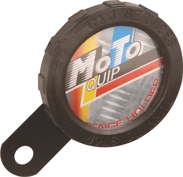 Motoquip - Single Type Metal Licence Holder for Trailers / Boats / Bikes