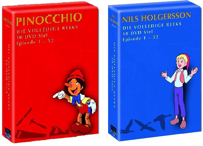 Pinocchio / Nils Holgerson Afrikaans Versameling (DVD)