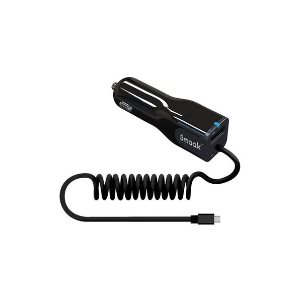 Smaak 3.4 Amp Car Charger with Micro USB cable