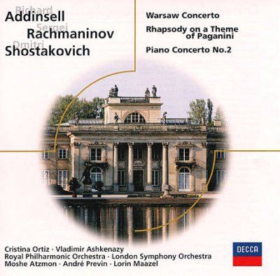C/ashkenazy Ortiz - Rhapsody On A Theme Of Paganini (CD)