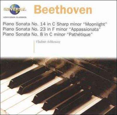 Vladimir Ashkenazy - Beethoven: Piano Sons. Nos. 8 14 &amp; 23 (CD)