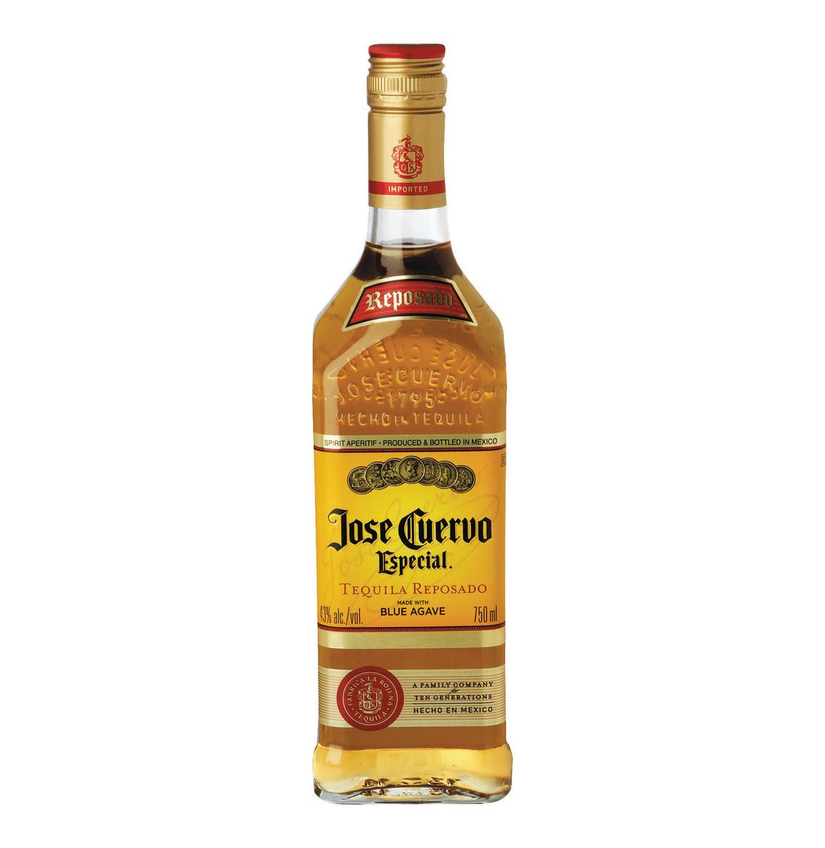 Jose Cuervo - Gold Tequila - 750ml - 10904 | Buy Online in South Africa ...
