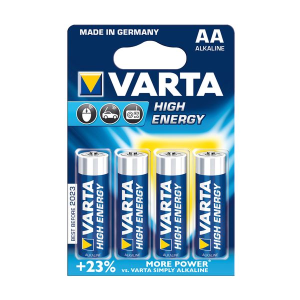 Varta AA High Energy Batteries -4 Pack