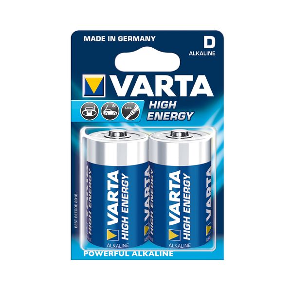 Varta D High Energy Batteries 2 Per Pack X 10 Packs Per Box