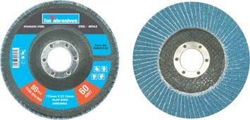 Fox Tools - Abrasive Disc Flap Std 115mm - 60g