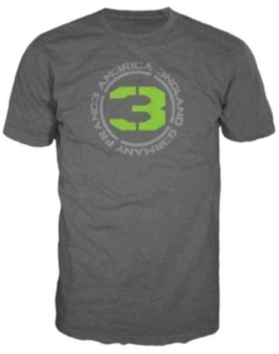 Call of Duty MW3 - Logo + Countries [Anthracite] T-Shirt (Large)