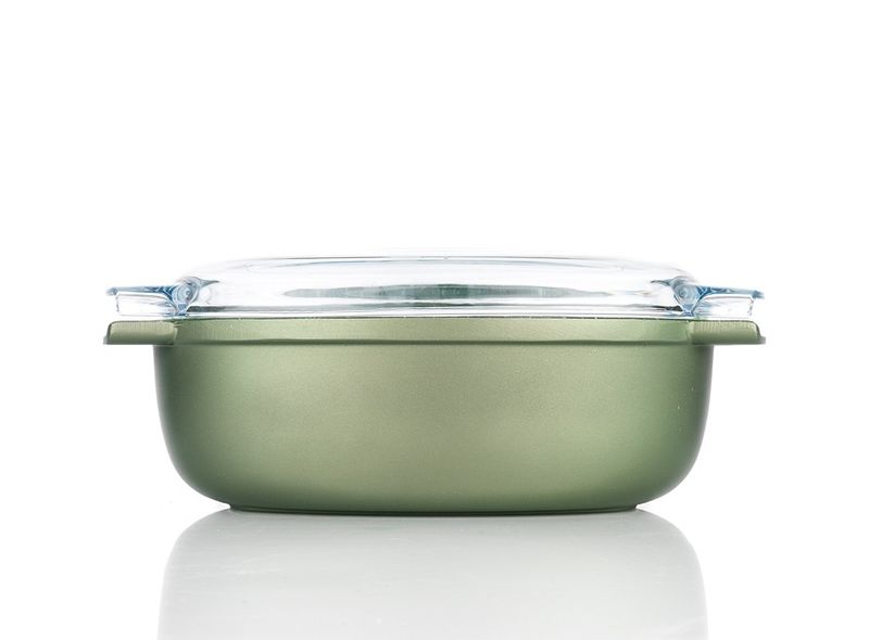 Risoli Dr Green Non-Stick Roast Pan With Glasslid - 36cm x 24cm
