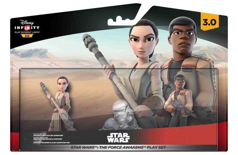 Disney Infinity 3.0 Character - The Force Awakens Play Set (Ray, Finn &amp; Playset)
