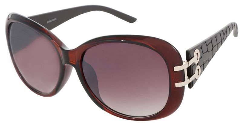 Bad Girl Vintage Couture Sunglasses in Brown