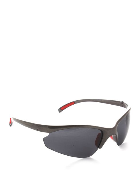 Bad Boy No Limit Sunglasses in Grey and Red