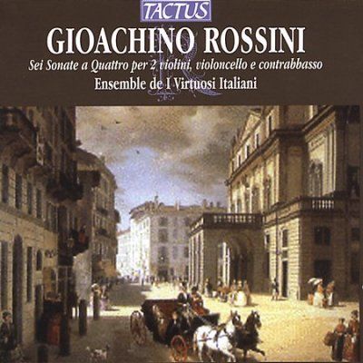 Gioachino Rossini: Sei Sonate a Quattro Per 2 Violini... (CD / Album)