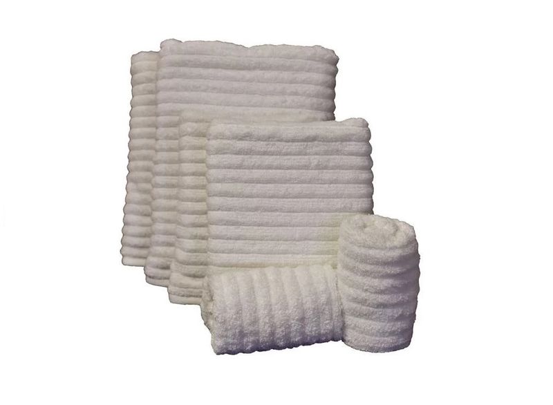 Zorbatex - 6 Piece Bulk Towel Pack - White