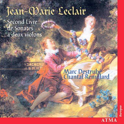 Marc Destrube - Leclair: Second Book Of Sons For 2 Vio (CD)