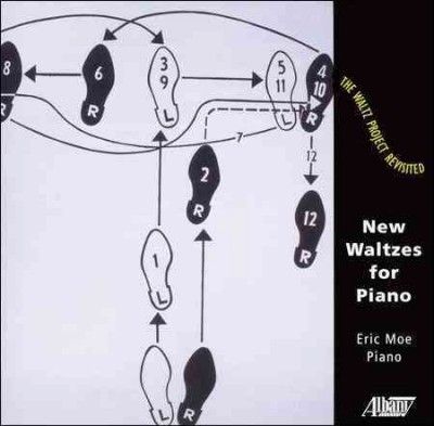 Eric Moe - New Waltzes For Piano (CD)