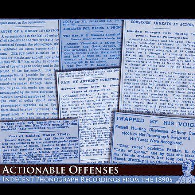 Various - Actionable Offenses: Indecent Recordin (CD)
