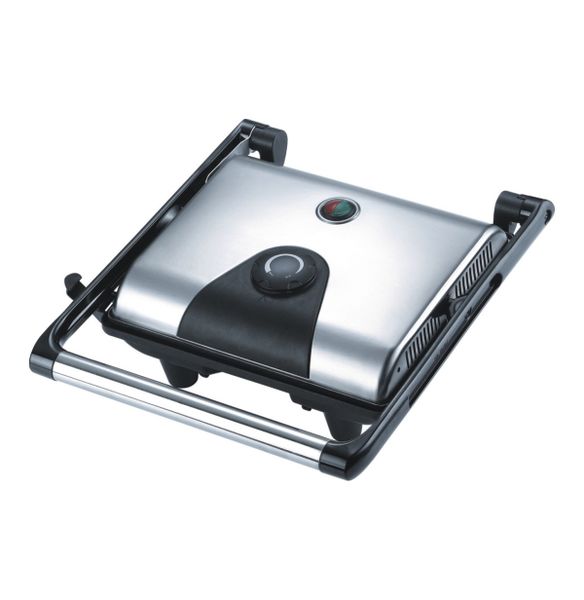 Sunbeam - 4 Slice Sandwich Press - Silver