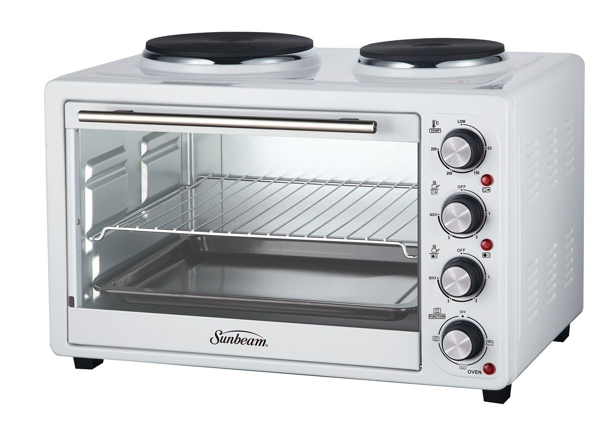 Sunbeam 35 Litre Compact Oven White Shop Today. Get it Tomorrow