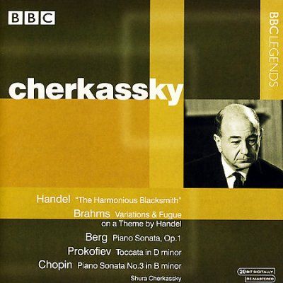 Shura Cherkassky - Music Of Handel Brahms Berg Prokofiev (CD)