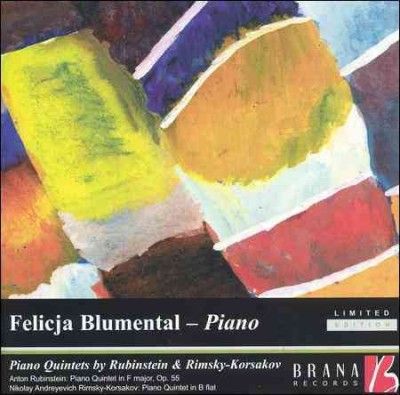 Felicja Blumental - Rubinstein: Piano Qit In F Major Op 55 (CD)