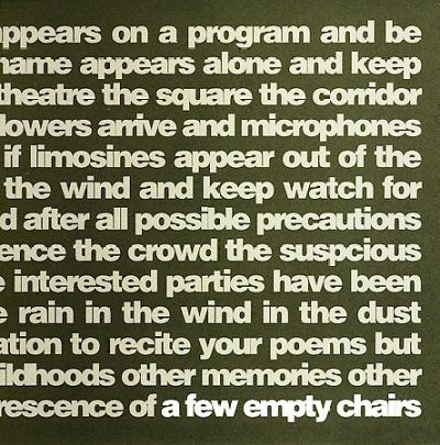 Conjoint - Few Empty Chairs (CD)