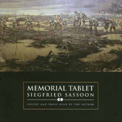 Siegfried Sassoon - Memorial Tablet (CD)