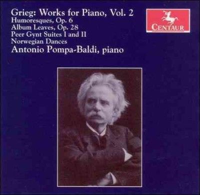 Antonio Pompa - Baldi - Edvard Grieg: Works For Piano Vol 2 (CD)
