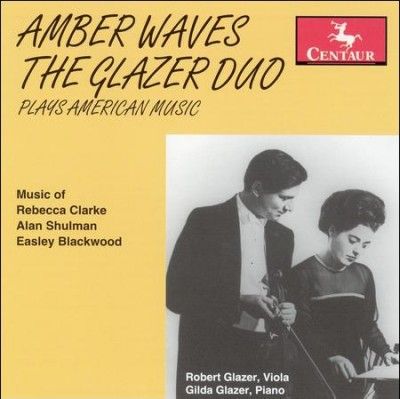 Robert Glazer - Amber Waves: Glazer Dup Plays Ame (CD)