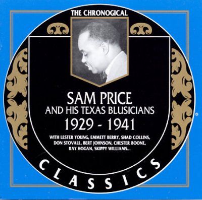 Sam &amp; Texas B Price - Sam Price 1929 - 1941 (CD)