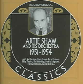 Artie Shaw - 1951 - 1954 (CD)