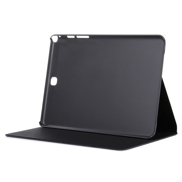 Tuff-Luv Faux Leather Case for the Samsung Galaxy Tab E 9.6" - Black